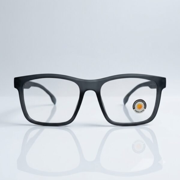 Black Rectangular Eyeglasses