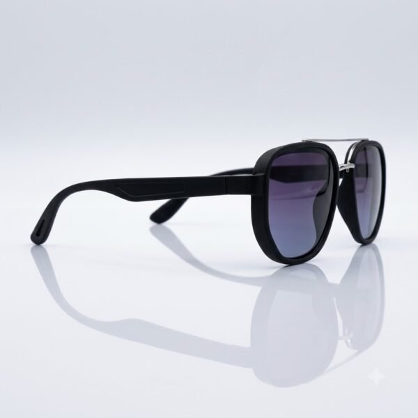 Black Aviator Sunglasses